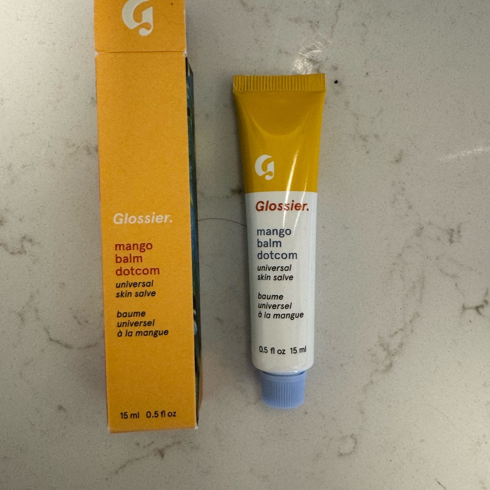 Glossier Mango Balm Dotcom Universal Skin Salve - Yellow